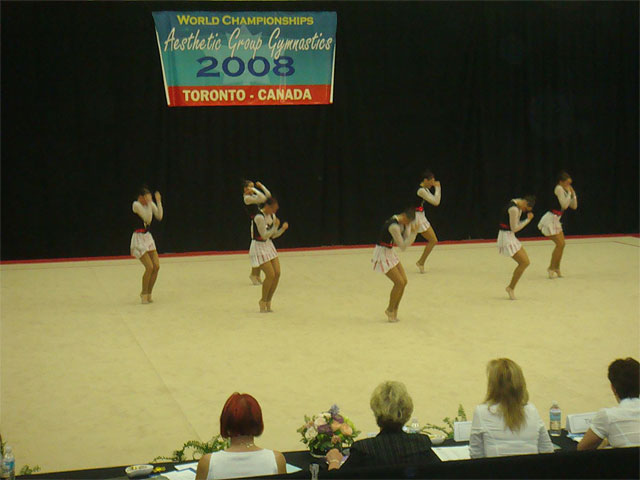 El Club Rítmica Cartagena se queda a tres puestos de la final en el Mundial de Estética de Canadá - 1, Foto 1