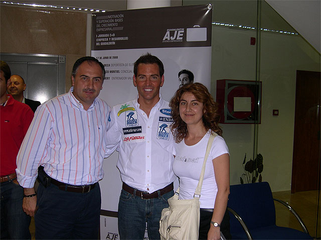 La Concejalia de Industria participa en la jornada sobre “empresa y desarrollo”, organizada por la Asociación de Jóvenes Empresarios del Guadalentín, cuyo ponente fue David Meca - 1, Foto 1