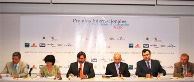 El consejero de Obras Pblicas, en el jurado de los Premios Internacionales Cristbal Gabarrn