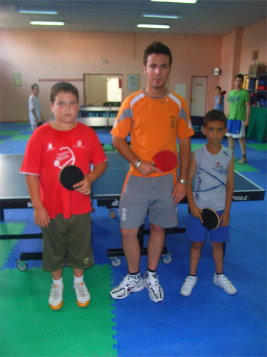 The Table Tennis Federation of Murcia to two totaneros selected to participate in a regional concentration in Calasparra, Foto 2