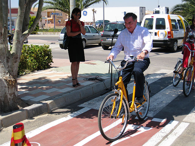 Turismo conectará los municipios y pedanías del Mar Menor mediante un carril bici - 1, Foto 1