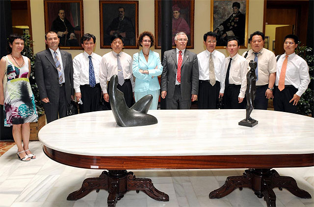 Delegación de la Universidad china de Hunam visita la Universidad de Murcia - 1, Foto 1