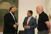 El alcalde de Mazarrón se reúne con el consejero de Presidencia