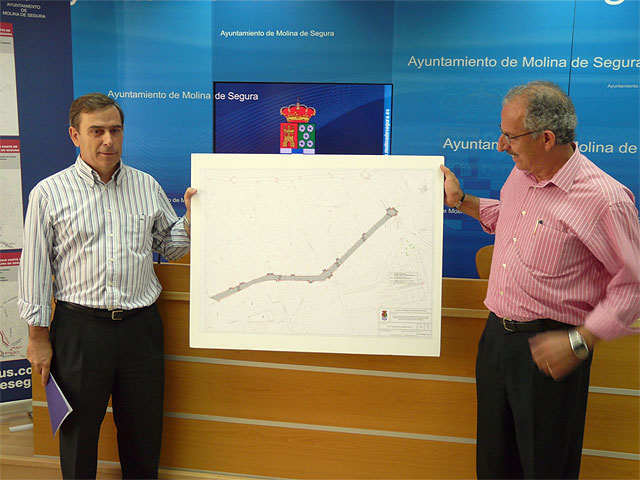 Las obras de reposición de servicios urbanísticos en un tramo de la Calle Mayor de Molina de Segura comienzan el lunes 30 de junio - 2, Foto 2