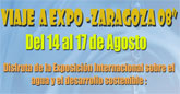 El IMJUVE organiza un viaje a la Expo Zaragoza 2008