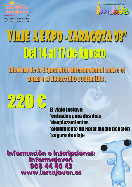 El IMJUVE organiza un viaje a la Expo Zaragoza 2008 - 1, Foto 1