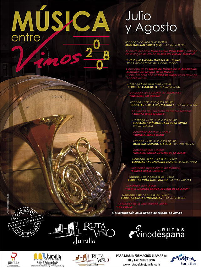 En Jumilla la cultura del vino y la música se unen en el ciclo ‘Música entre vinos’ - 2, Foto 2