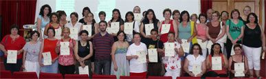 Clausurado con xito el Taller de Formacin de Cuidadores de Personas Dependientes