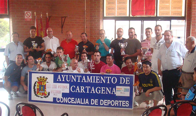 Movilnet FC, vencedor de la XII edición de la Liga Local de fútbol aficionado de Cartagena - 1, Foto 1