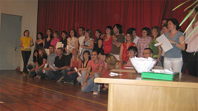 Clausura del curso del Centro de Educación de Adultos del Bajo Guadalentín, celebrada en Alhama - 2, Foto 2