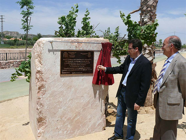 Inaugurada, por parte del alcalde y el presidente de la CHS, la margen izquierda de la Rambla del Judío de Jumilla - 2, Foto 2
