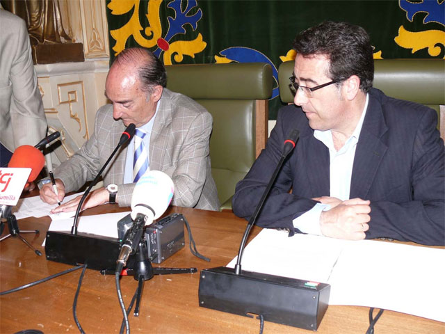 Inaugurada, por parte del alcalde y el presidente de la CHS, la margen izquierda de la Rambla del Judío de Jumilla - 3, Foto 3