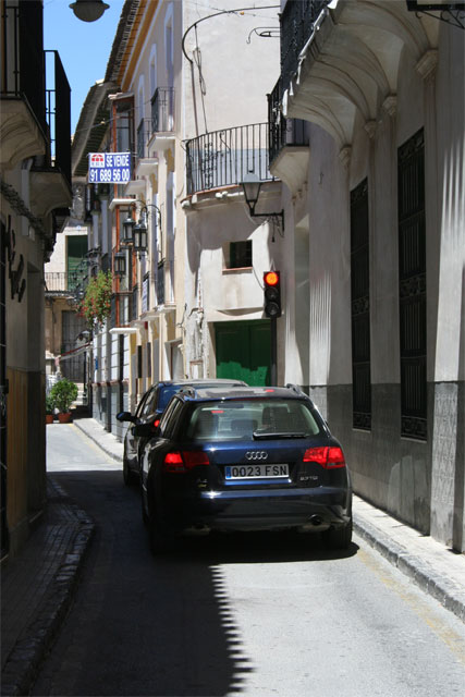 Ya están en funcionamiento los nuevos semáforos para regular el tráfico en la Calle Mayor - 1, Foto 1