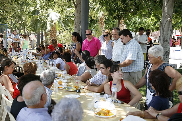 Los lumbrerenses celebran el Día de la Independencia con el tradicional arroz y pavo - 1, Foto 1