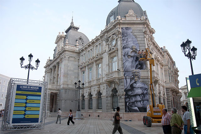 La exposición de JR “Los surcos de la ciudad” hasta el 29 de agosto por las calles de Cartagena - 4, Foto 4