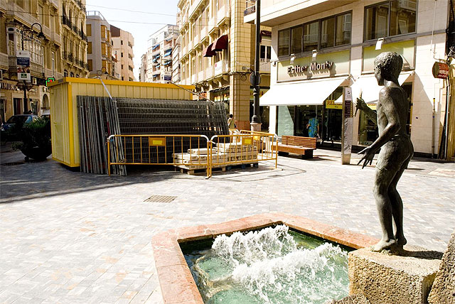 Empiezan las obras de peatonalización de la Puerta de Murcia - 1, Foto 1