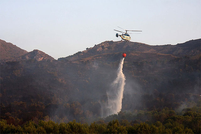 Un incendio arrasa el campo de tiro de Los Sánchez en Tentegorra - 1, Foto 1