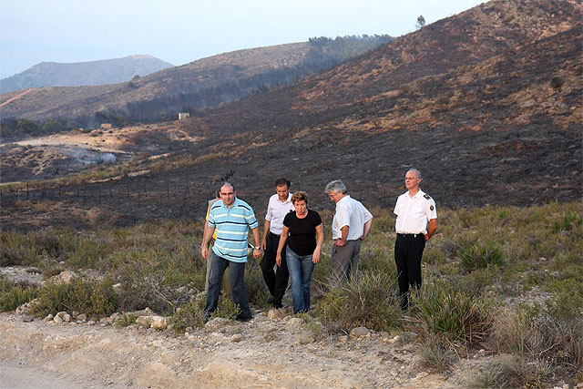 Un incendio arrasa el campo de tiro de Los Sánchez en Tentegorra - 2, Foto 2