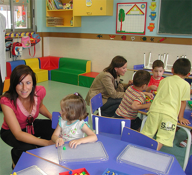 Las directoras de la Mujer y Familia visitan el Centro de Educación Infantil Antonio Fuertes de ELPOZO ALIMENTACIÓN - 1, Foto 1