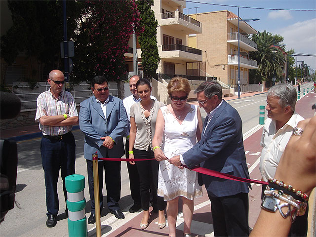 El carril bici del municipio de San Javier ha tenido un enorme éxito en sus primeros días de funcionamiento - 2, Foto 2