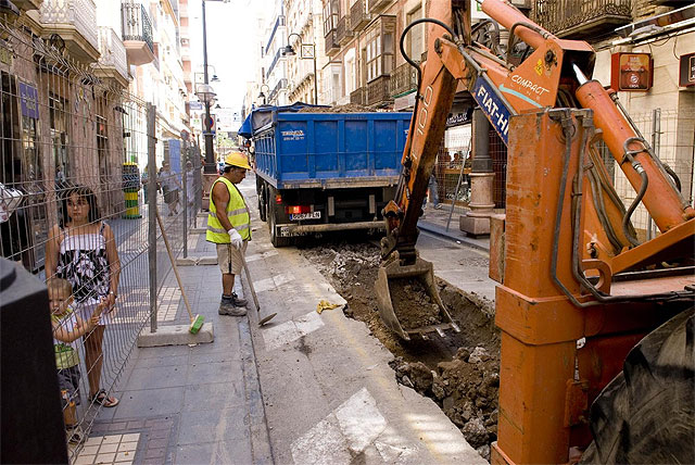 Las obras de peatonalización avanzan hacia Santa Florentina - 2, Foto 2