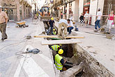 Las obras de peatonalizacin avanzan hacia Santa Florentina