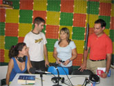 Verónica López visita en Cartagena el primer Campo de Trabajo de Acción Social de la Región