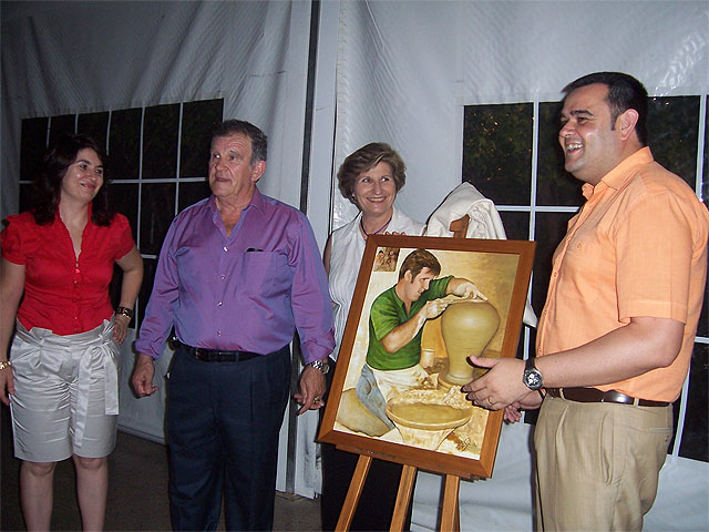 La Asociación de Artesanos homenajea a Blas Cánovas Cánovas el día de “Santa Justa y Santa Rufina”, la patrona de los alfareros - 2, Foto 2