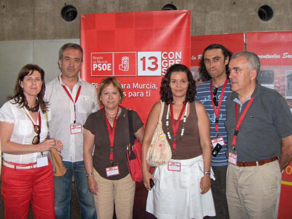 Alfonso Martnez Baos appointed Secretary of Planning and Housing in the 13th Congress of the Socialist Murcianos, Foto 1