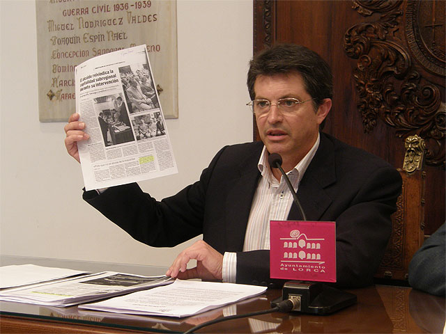 Francisco Jódar: “el PSOE lleva 17 años demostrando que no cree en la participación ciudadana, por eso no quiere que en Lorca se aplique la Ley de Grandes Ciudades” - 1, Foto 1