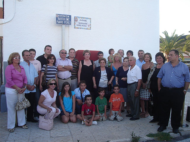 Santiago de la Ribera rinde homenaje a Bartolomé Paños y le dedica una calle - 1, Foto 1