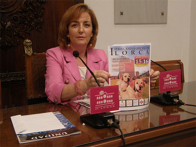 El Recinto Ferial de Santa Quiteria acogerá el 15 y 16 de septiembre su I Feria Canina Oficial de Lorca - 1, Foto 1