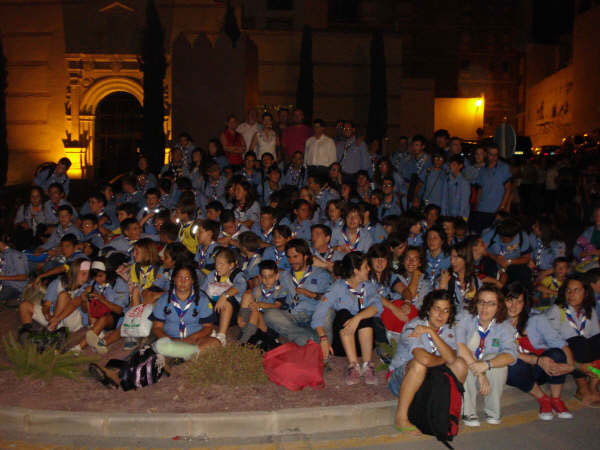 El alcalde despide a 170 scouts lorquinos que se fueron ayer de campamento de verano - 2, Foto 2