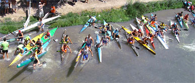 El XIX Descenso Nacional del Ro Segura congreg a palistas de todo el territorio nacional