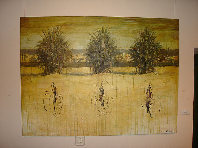 San Javier acoge la exposición itinerante “Pintores Solidarios con Paraguay”, con obra de 40 pintores murcianos - 1, Foto 1