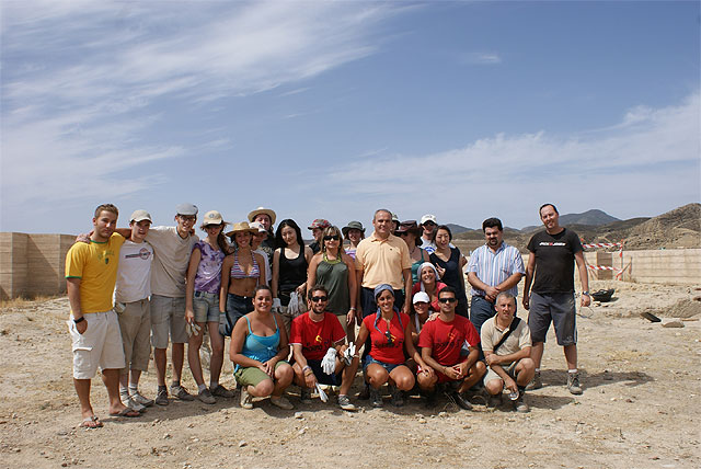 Los integrantes del Campo de Trabajo Internacional realizan labores arqueológicas en el Castillo de Nogalte desde el 4 al 18 de agosto - 1, Foto 1