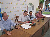 El consejero de Obras Públicas firma la aprobación definitiva del PGMO de Santomera