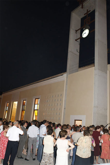 Cientos de personas abarrotan la nueva iglesia de Canara en su inauguración - 3, Foto 3