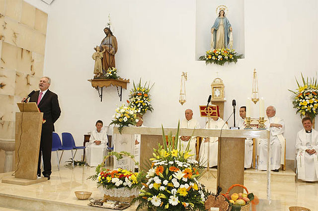 Cientos de personas abarrotan la nueva iglesia de Canara en su inauguración - 4, Foto 4