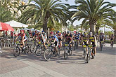 ‘Mountain bike’ por las playas de Mazarrón