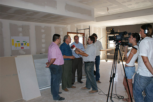 El Alcalde de Puerto Lumbreras visita las obras del nuevo Hotel Riscal - 3, Foto 3