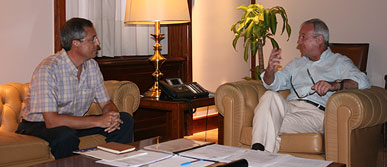 Valcrcel y el alcalde Archena inaugurarn en septiembre dos centros educativos