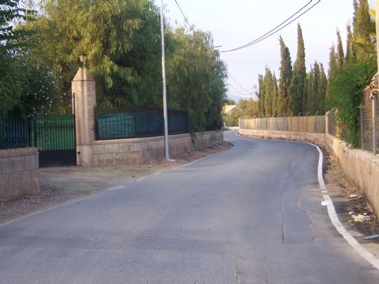 The works of the first phase of public lighting in a stretch of road Virgen de la Paloma, will begin on Thursday, August 21, Foto 1