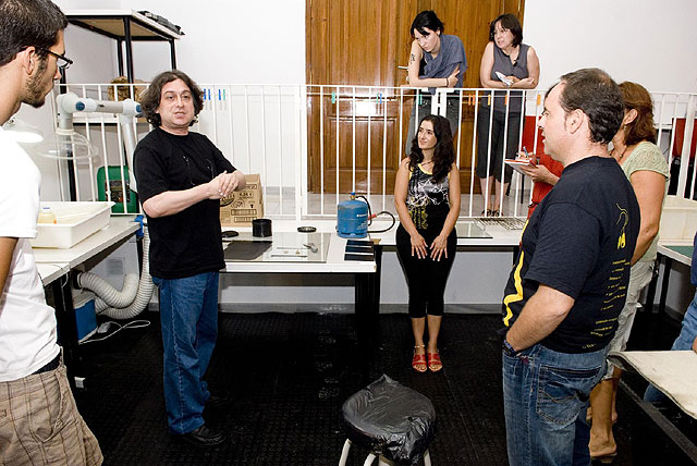 Pavel Albert imparte un curso sobre el grabado calcográfico a color - 1, Foto 1