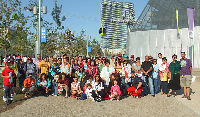 65 lorquinos visitan la Expo de Zaragoza durante el pasado puente - 1, Foto 1