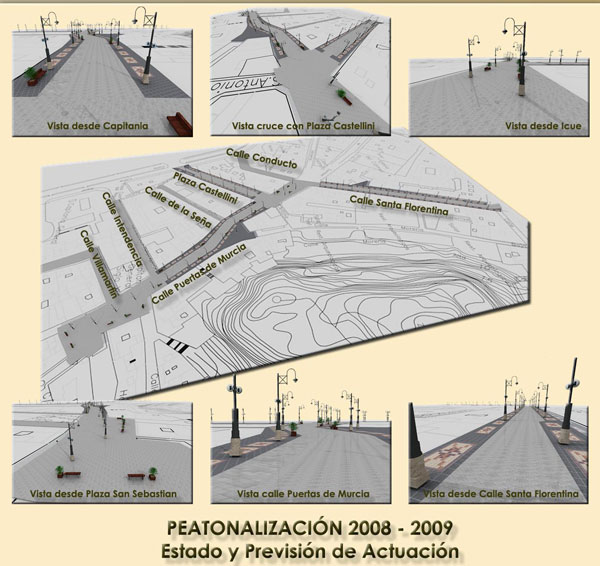 La calle Jara estará cortada la próxima semana por las obras de peatonalización - 1, Foto 1