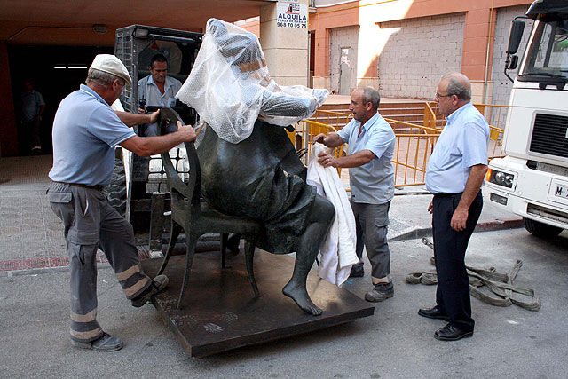 Caravaca recibe las primeras esculturas del museo José Carrilero - 1, Foto 1