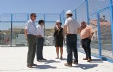 Los vecinos de Los Jopos ya pueden disfrutar de las nuevas instalaciones deportivas