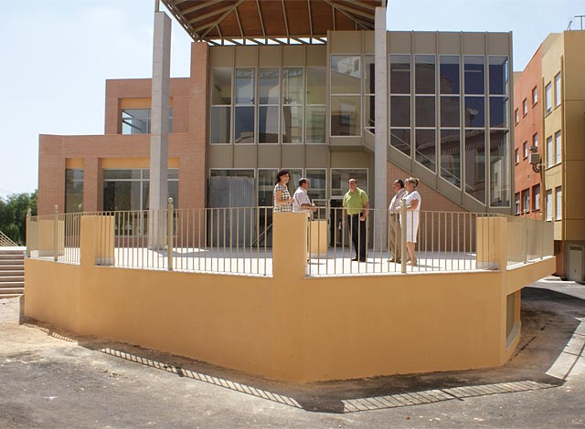 El Alcalde visita las obras del Centro de Estancias Diurnas de Puerto Lumbreras - 1, Foto 1