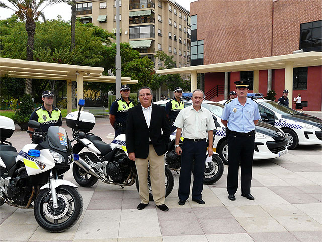 La Policía Local de Molina de Segura pone en funcionamiento seis nuevos vehículos destinados a la Unidad de Tráfico - 1, Foto 1